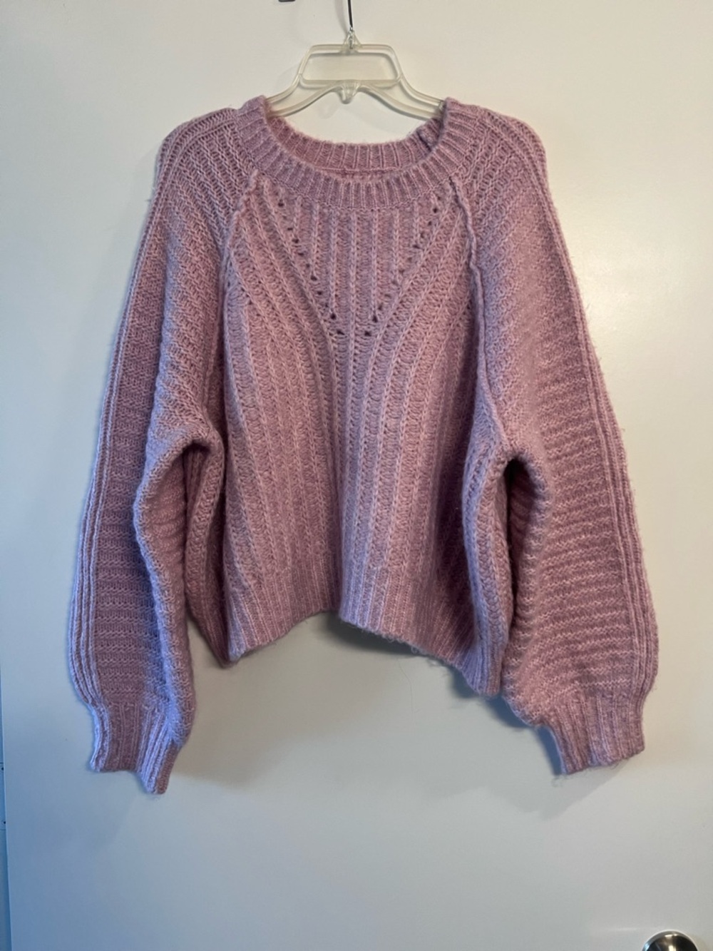 Altar’d State Purple Pull On Sweater